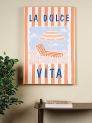 Decoris La Dolce Vita Beach Wall Art - Image 1 of 2