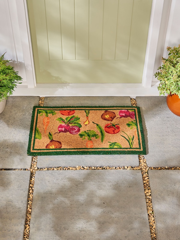 Vegetable Patch Coir Doormat - 5的图像2｝