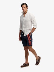 Superdry Blue Logo 19 Board Shorts - Image 2 of 6