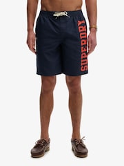 Superdry Blue Logo 19 Board Shorts - Image 4 of 6