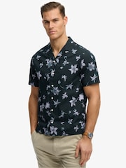 Superdry Blue Cabana Print Short sleeve Shirt - Image 2 of 6