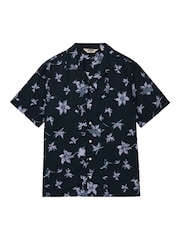 Superdry Blue Cabana Print Short sleeve Shirt - Image 5 of 6