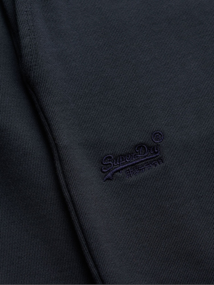 Superdry Blue Essential Logo Classic Shorts - Image 7 of 7 Superdry Blue Essential Logo Classic Shorts - Image 7 of 7