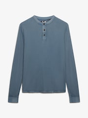 Superdry Textured Grandad Top - Image 1 of 2