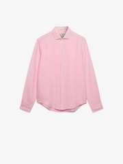 Rosa - Superdry Riviera Long Sleeve Linen Shirt - Imagen 10 de 11