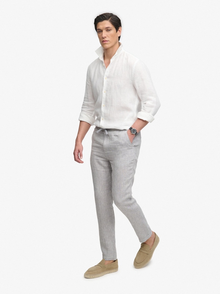 Superdry Merchant Linen Pant - Imagen 2 de 6