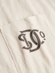 Blanc - T-shirt Superdry Merchant Graphic Pocket - Image 6 de 6