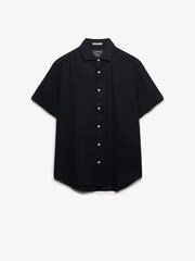 Superdry Blue Riviera Short Sleeve Shirt - Image 1 of 1
