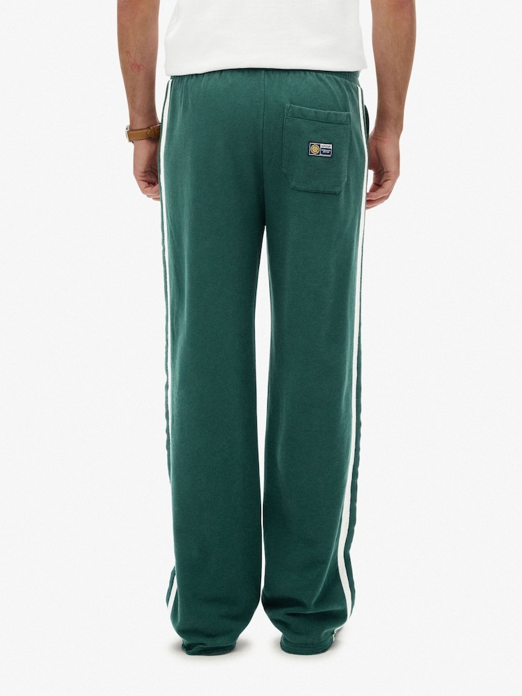 Superdry Green Athletic Fives Joggers - Image 2 of 8