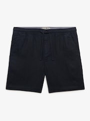 Superdry Blue Merchant Linen Shorts - Image 7 of 7