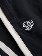 Superdry Navy Athletic Fives Joggers - Image 8 of 8