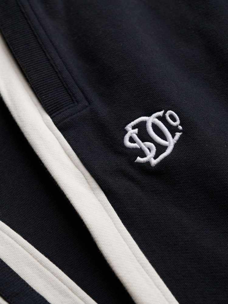 Superdry Navy Athletic Fives Joggers - Image 8 of 8