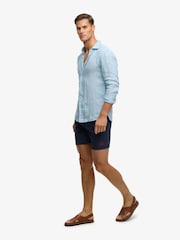 Azul - Shorts de baño 16 básicos de Superdry - Imagen 2 de 7