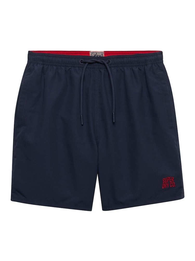 Azul - Shorts de baño 16 básicos de Superdry - Imagen 7 de 7