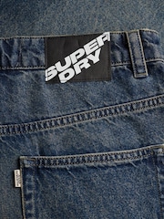 Superdry Oversized Washed Denim Shorts - Bild 2 von 2