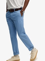 Superdry Blue Premium Regular Chinos - Image 6 of 8