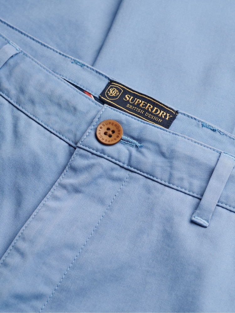 Superdry Blue Premium Regular Chinos - Image 8 of 8 Superdry Blue Premium Regular Chinos - Image 8 of 8