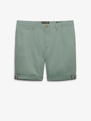 Superdry Green Premium Regular Chino Shorts - Image 1 of 1