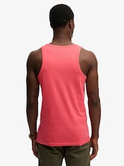 Superdry Pink Essential Logo Vest - Image 2 of 6