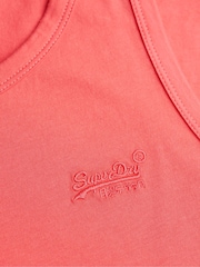Superdry Pink Essential Logo Vest - Image 6 of 6