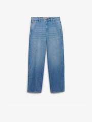 جينز بقصة واسعة بتأثير غسيل Rigid من Superdry - Image 1 of 1