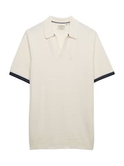Superdry Johnny Collar Knitted Polo Shirt - Imagen 6 de 7