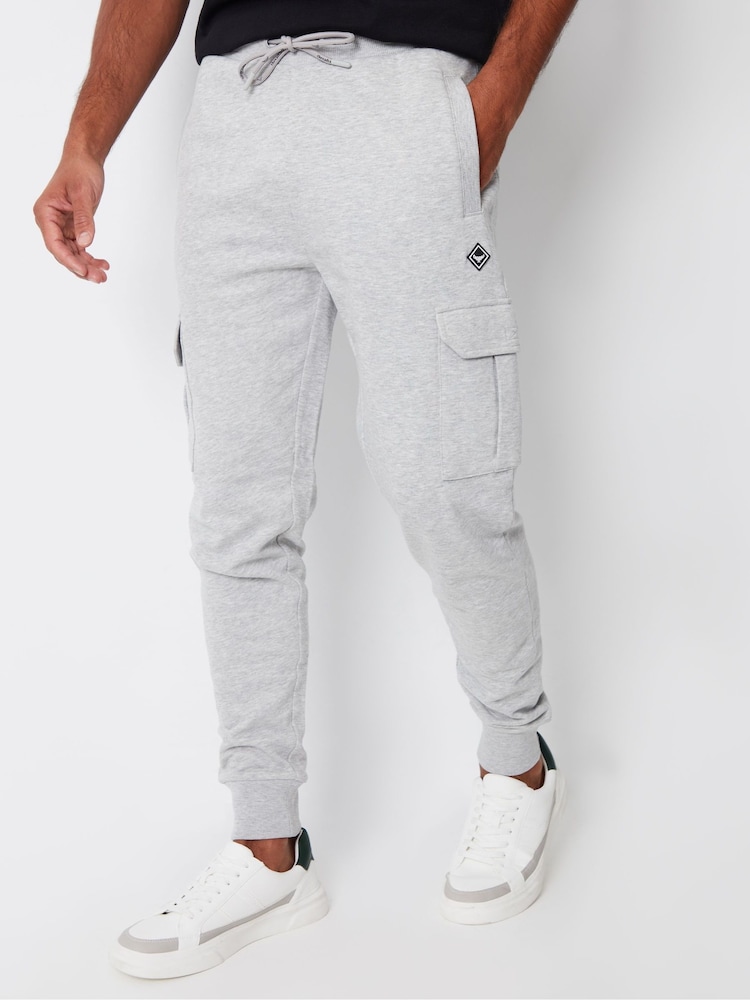 Threadbare Blue 2 Pack Cargo Style Joggers - Image 2 of 6 Threadbare Blue 2 Pack Cargo Style Joggers - Image 2 of 6
