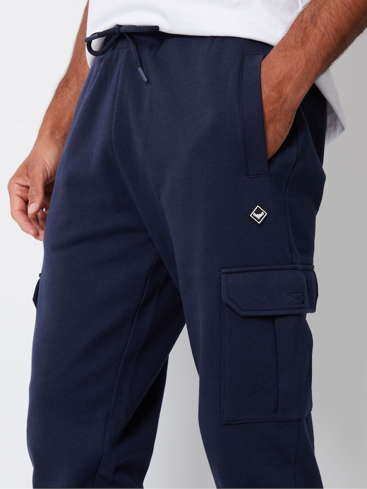 Threadbare Blue 2 Pack Cargo Style Joggers - Image 6 of 6 Threadbare Blue 2 Pack Cargo Style Joggers - Image 6 of 6