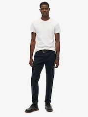 Superdry Blue Premium Regular Chinos - Image 1 of 7