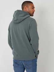 Threadbare Blue Pullover Hoodie - Image 2 of 4