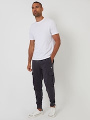 Threadbare Grey Cargo Style Joggers - Image 3 of 4