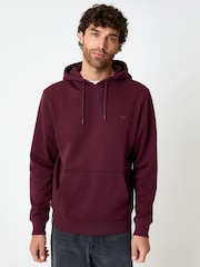 Threadbare Red Pullover Hoodie - Image 1 of 4