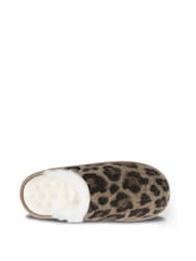 Totes Isotoner Ladies Fur Mules - صورة 4 من 5