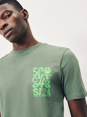 Scotch & Soda Regular Fit Left Chest Logo T-Shirt - Bild 4 von 5