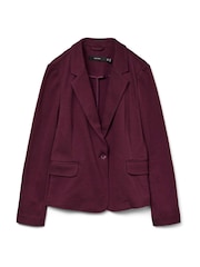 VERO MODA Red Fitted Blazer - Image 5 of 5