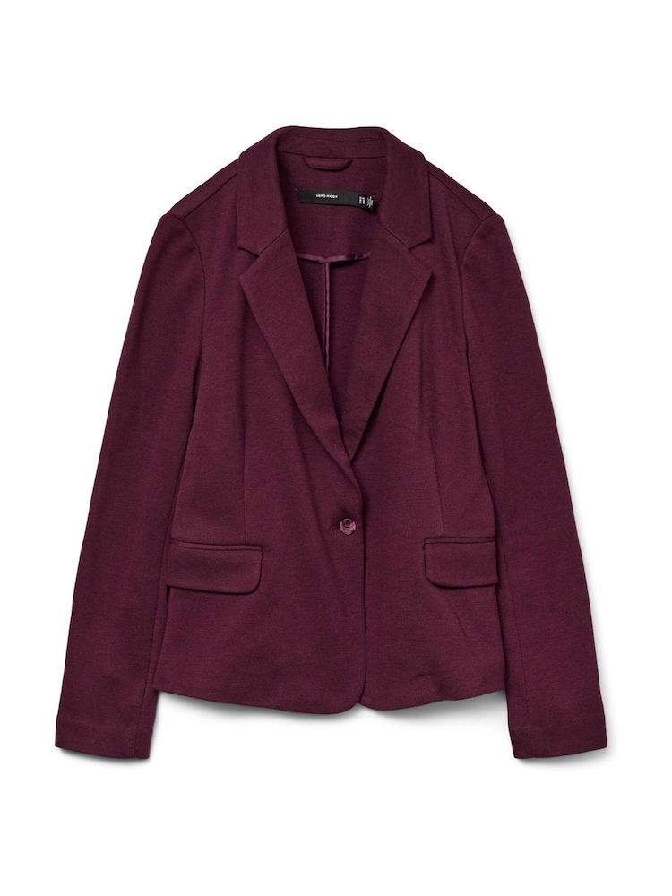 VERO MODA Red Fitted Blazer - Image 5 of 5