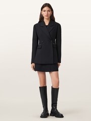 AllSaints Black Mimmie Blazer - Image 3 of 8
