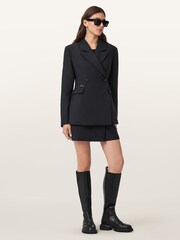AllSaints Black Mimmie Blazer - Image 5 of 8