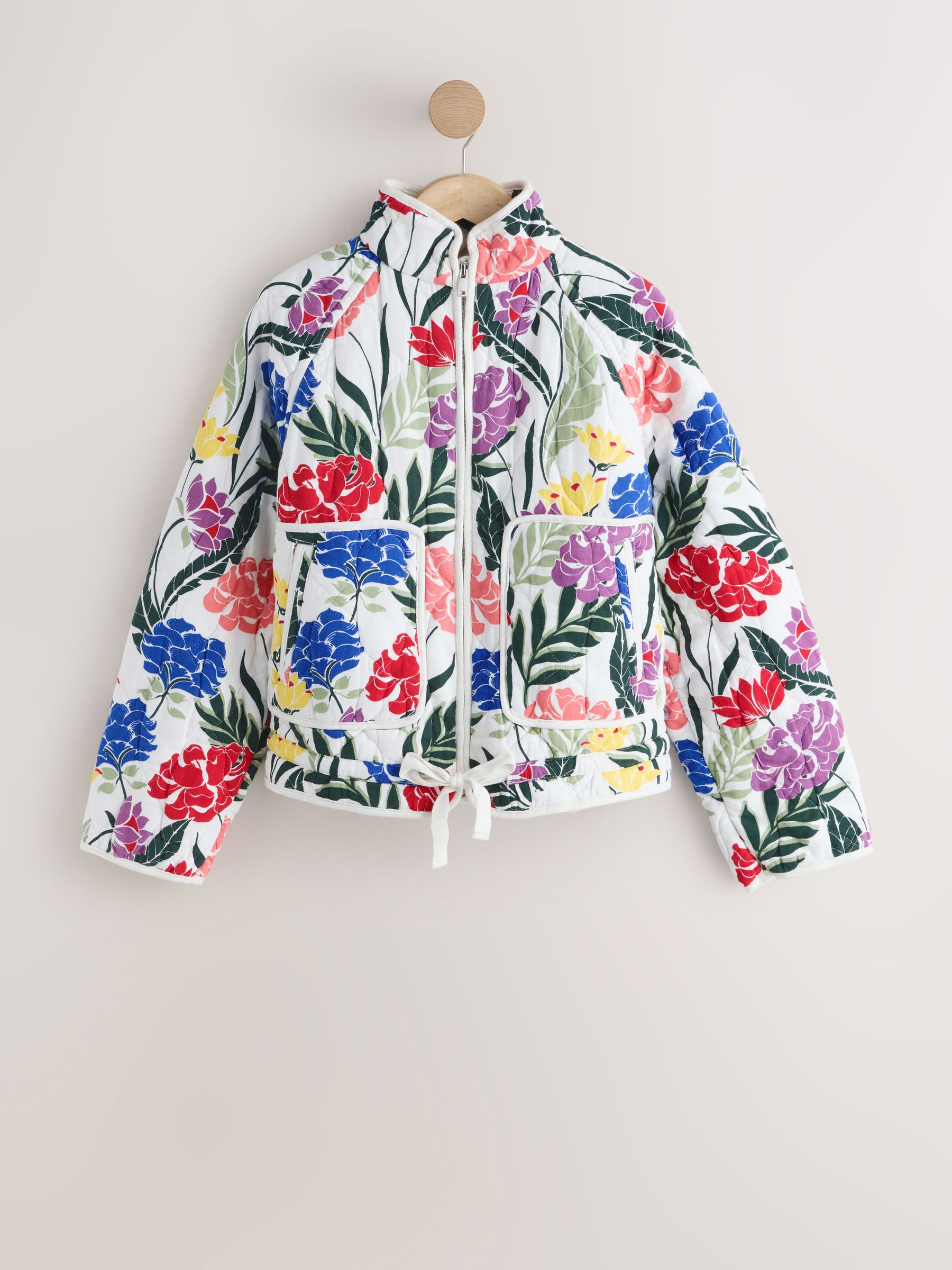 Buy Floral Print Quilted Jacket from Next Canada