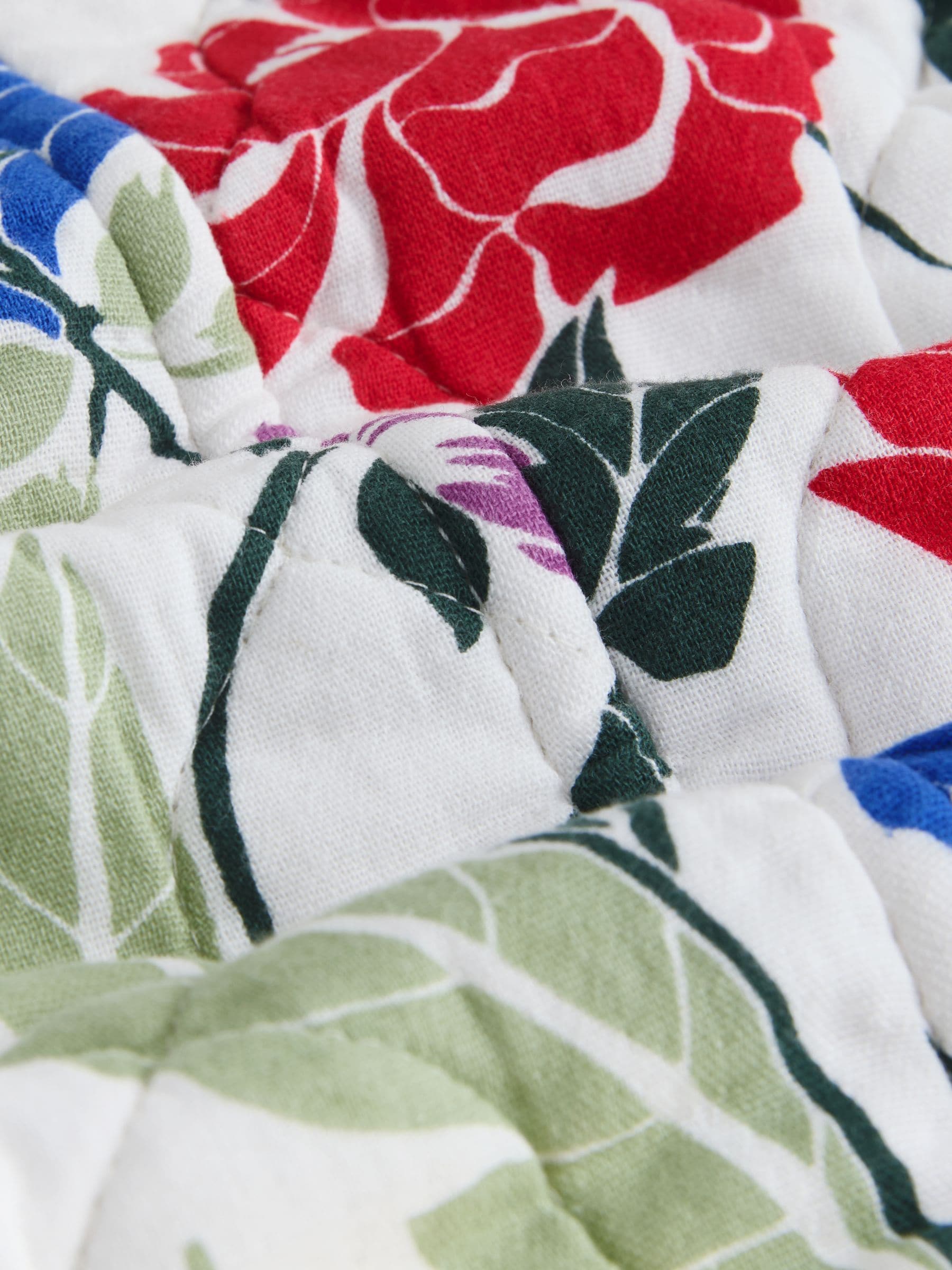 Buy Floral Print Quilted Jacket from the Next UK online shop