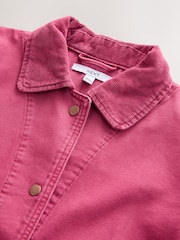 Pink Cotton Chore Jacket - Image 6 of 7