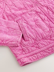 Pink Quilted Jacket - Image 7 of 8
