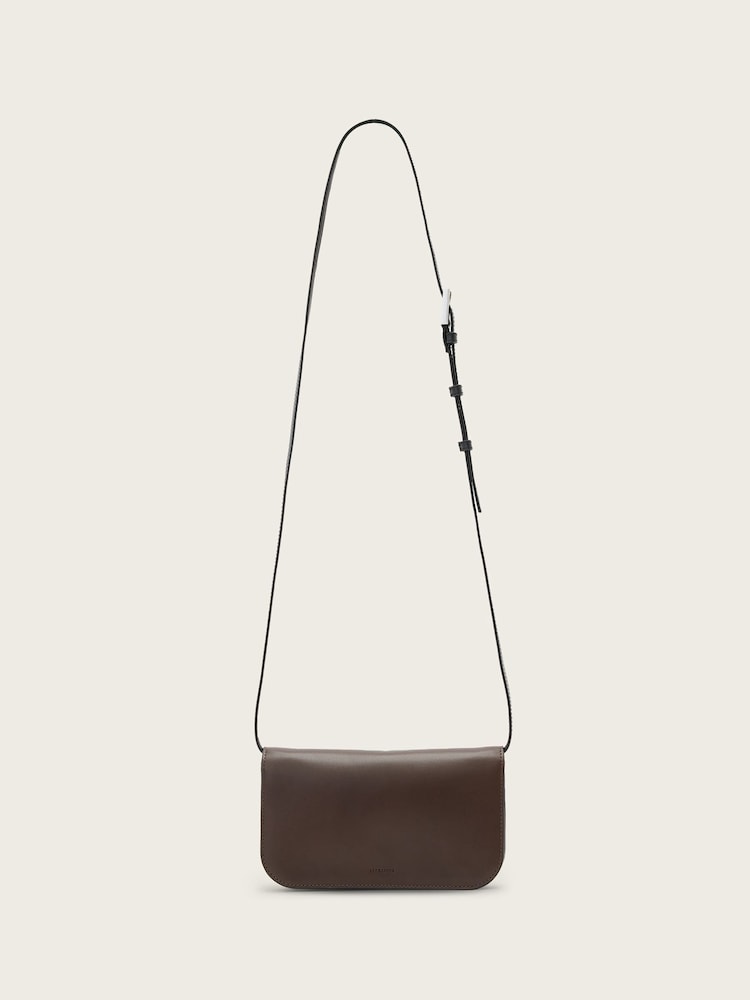 AllSaints Brown Maeve Xbody Bags - Image 1 of 6