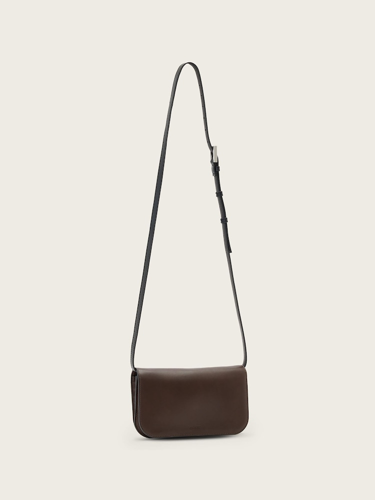AllSaints Brown Maeve Xbody Bags - Image 2 of 6