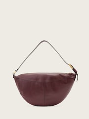 AllSaints Red Luna Shoulder Bag - Image 1 of 7