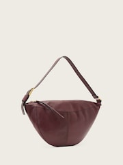 AllSaints Red Luna Shoulder Bag - Image 2 of 7