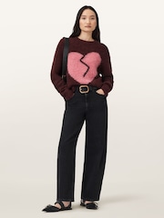 AllSaints Luvheart Crew Neck Jumper - Imagem 3 de 7