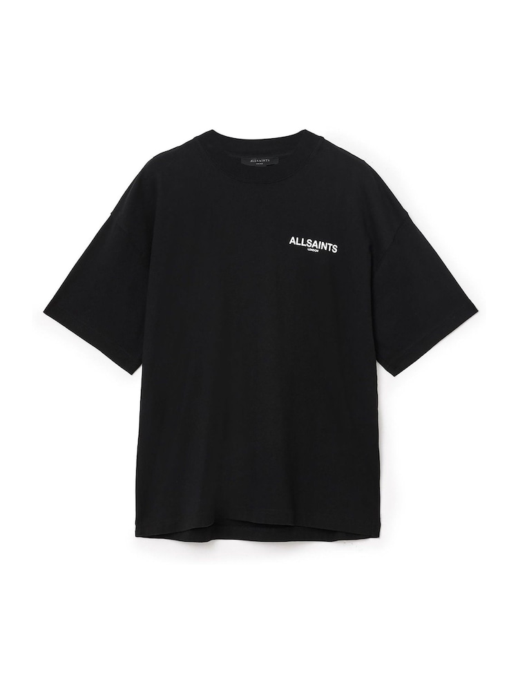AllSaints Black Ania Etta T-Shirt - Image 7 of 7