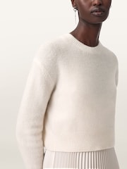 AllSaints White Curtis Ophis Dress - Image 4 of 9