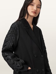 AllSaints Black Lorna Jacket - Image 2 of 7